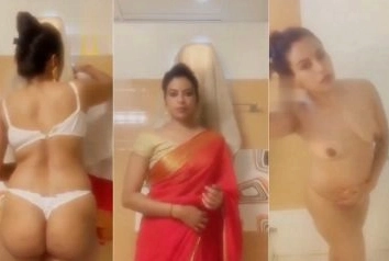 Big breast Mumbai model riding big cock of producer