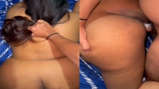 Drunk man fucking mouth of Indian bride
