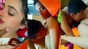 Horny aunty caught fucking by wife of cheating man