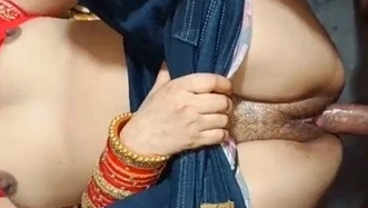 Morning of married Indian couple